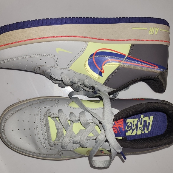 Nike Air Force 1 Low GS 'Dunk It' Youth 5.5y Sneakers 2 Time Host Pick - Picture 5 of 12